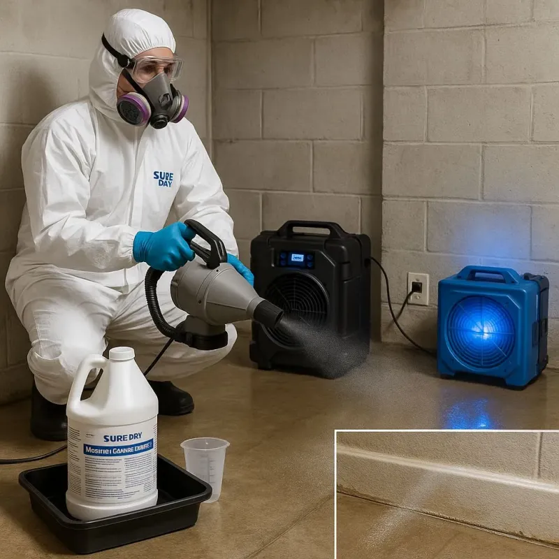 Sanitization and Odor Removal process in Golden Glades, FL